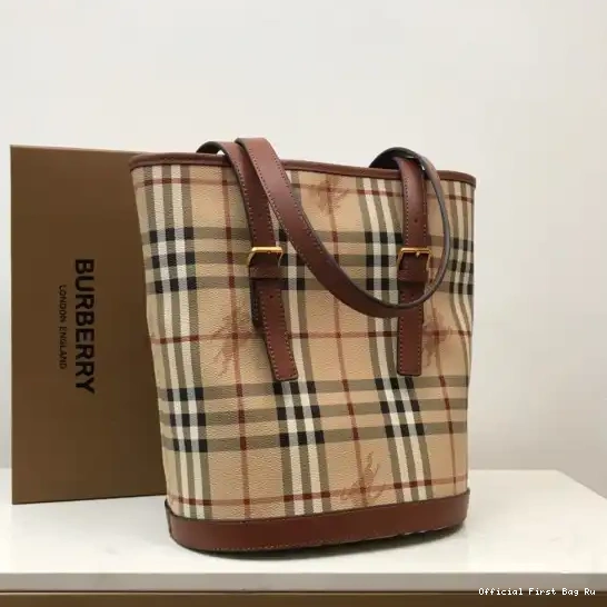 Official First Bag Ru BURBERRY Bag Tote 0610